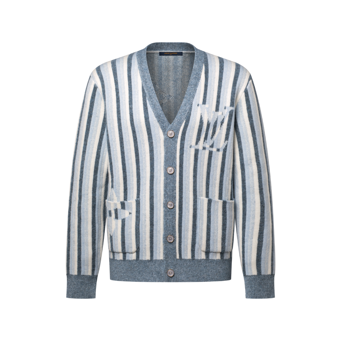 Striped Jacquard Cardigan - New - For Men | LOUIS VUITTON ®